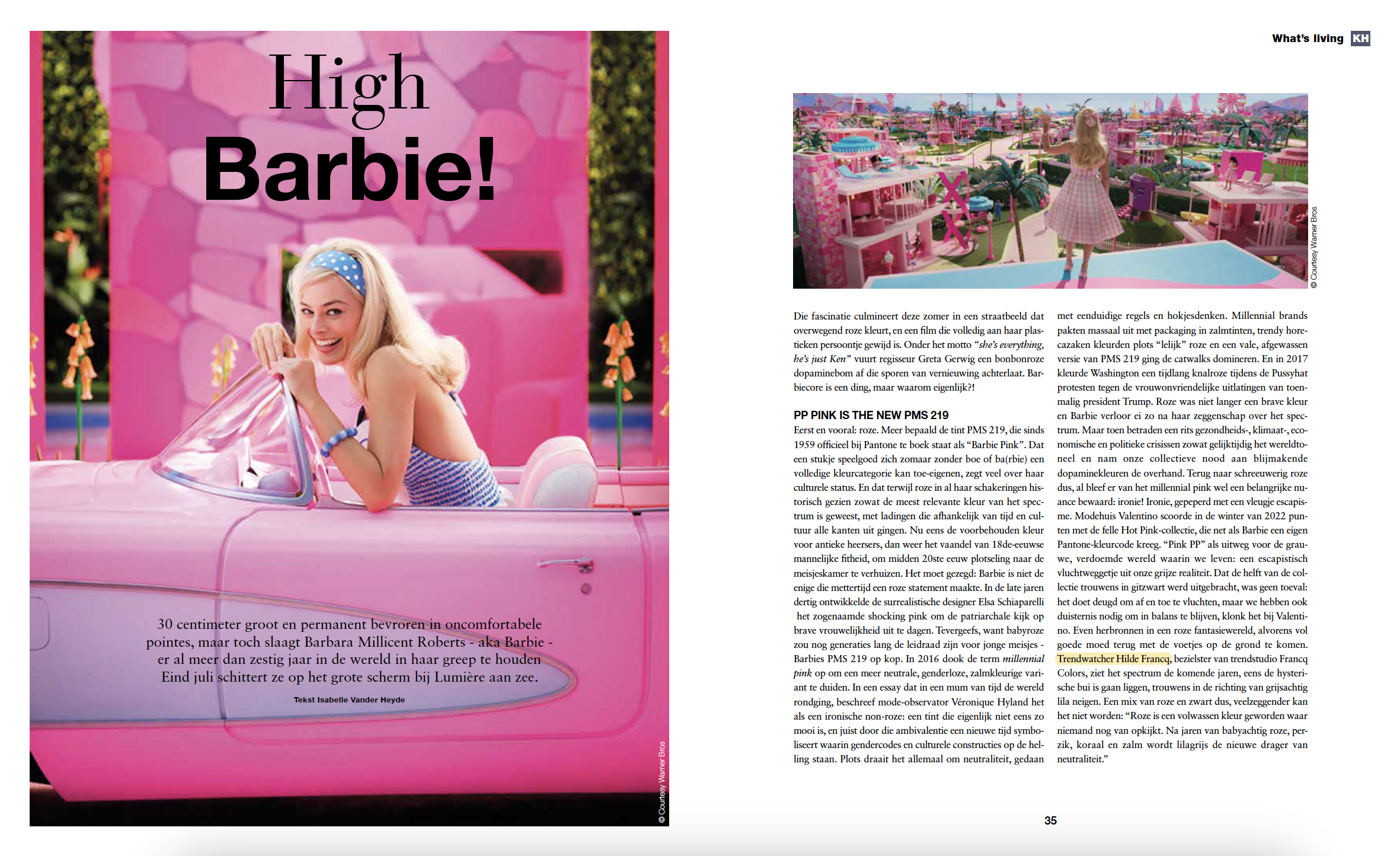 L'Officiel - High Barbie