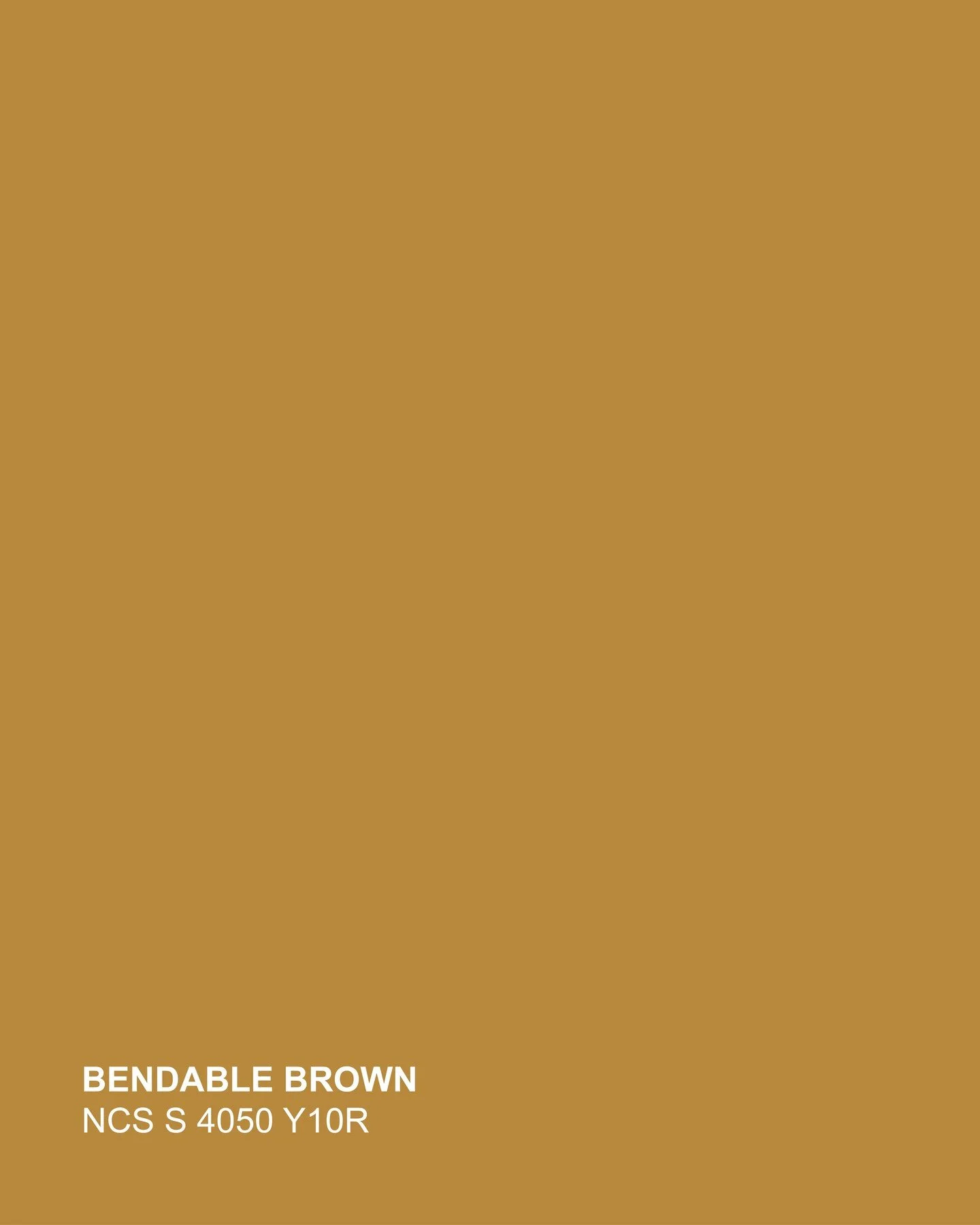 Bendable Brown — rich, adaptable, and deeply grounding. This versatile shade brings warmth and sophistication, with subtle undertones that shift seamlessly between contemporary and classic. Whether paired with soft neutrals, crisp blacks, or na