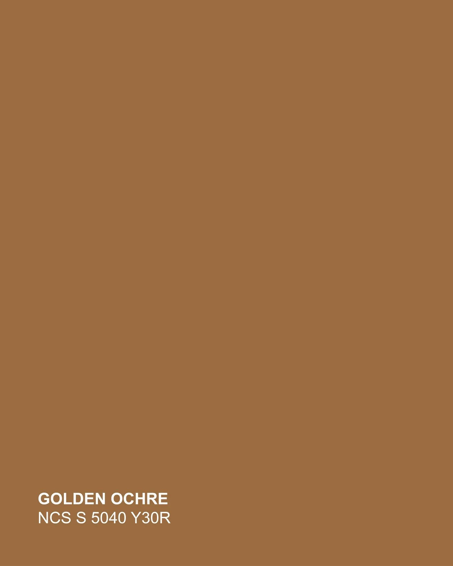 Golden ochre &mdash; a color that radiates warmth and timeless depth. Inspired by natural pigments and sun-soaked landscapes, it brings a grounded yet luminous touch to any space, creating an atmosphere of quiet confidence and understated elegance.