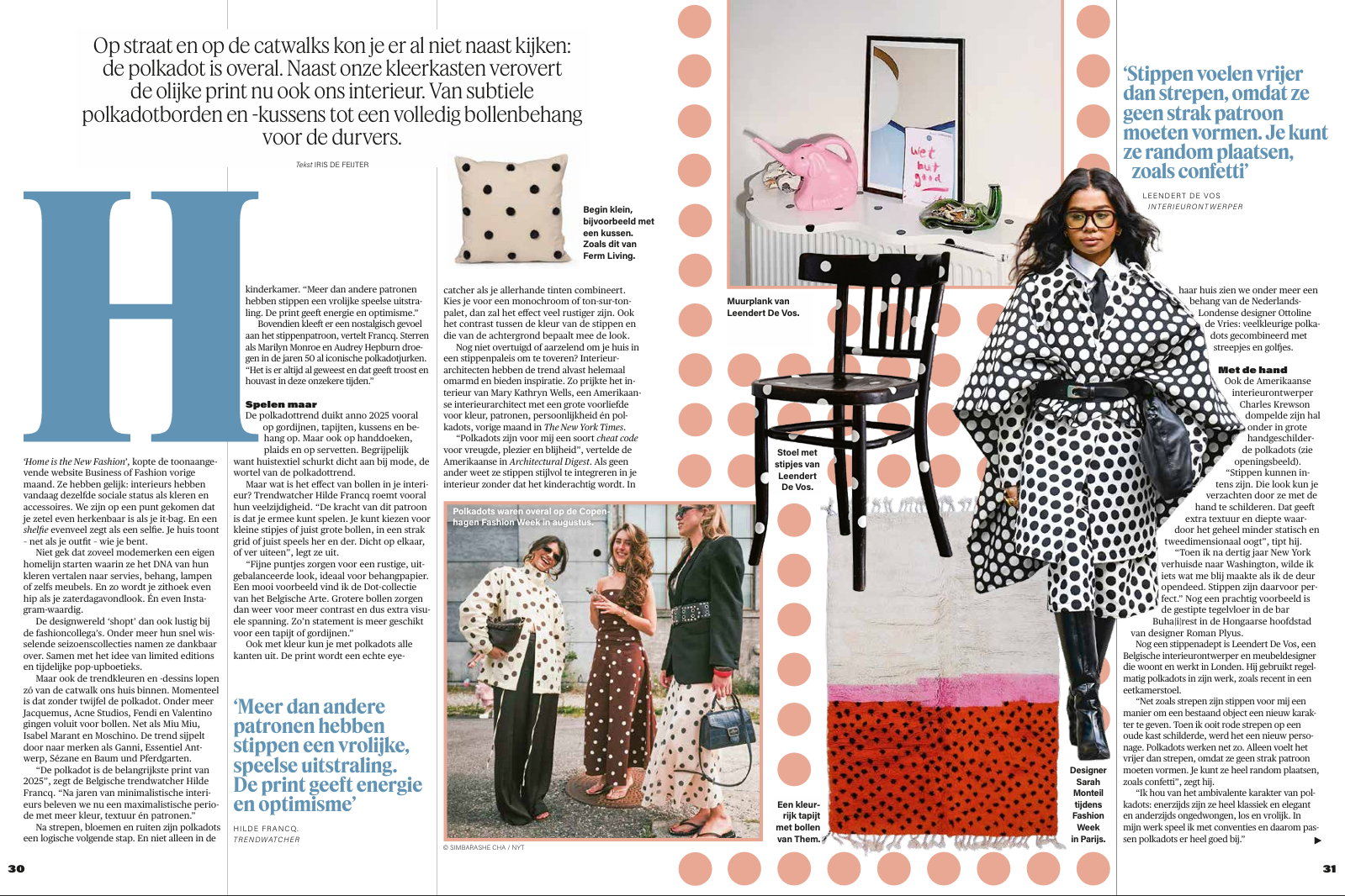 Knack Weekend - Polka dots