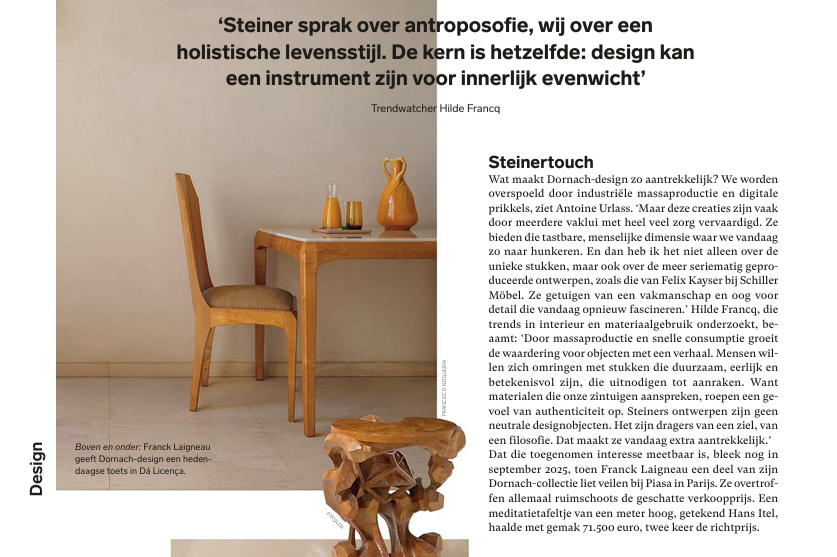 De Morgen Magazine - Steiner 