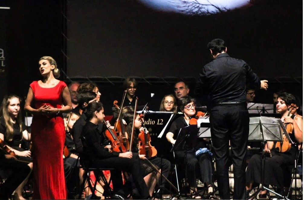 Pamina from a concert performance of Die Zauberflöte