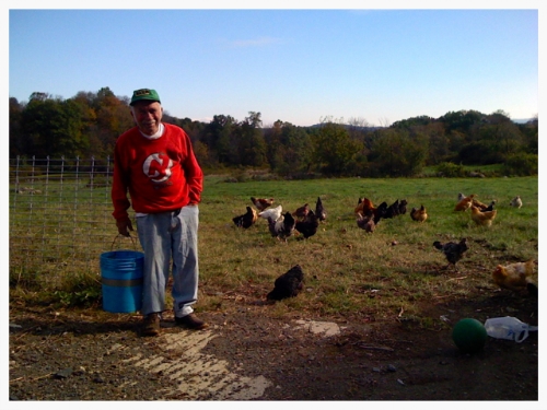 grandpa feeding chickens out back.jpg