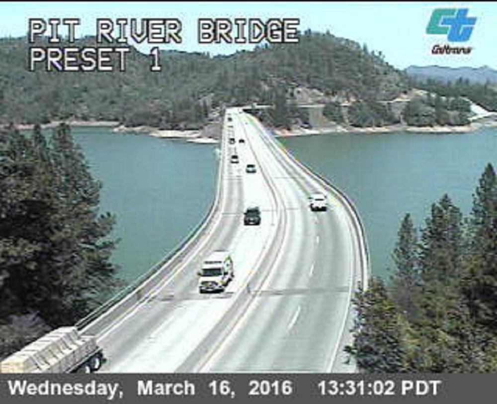Shasta Lake Almost Full