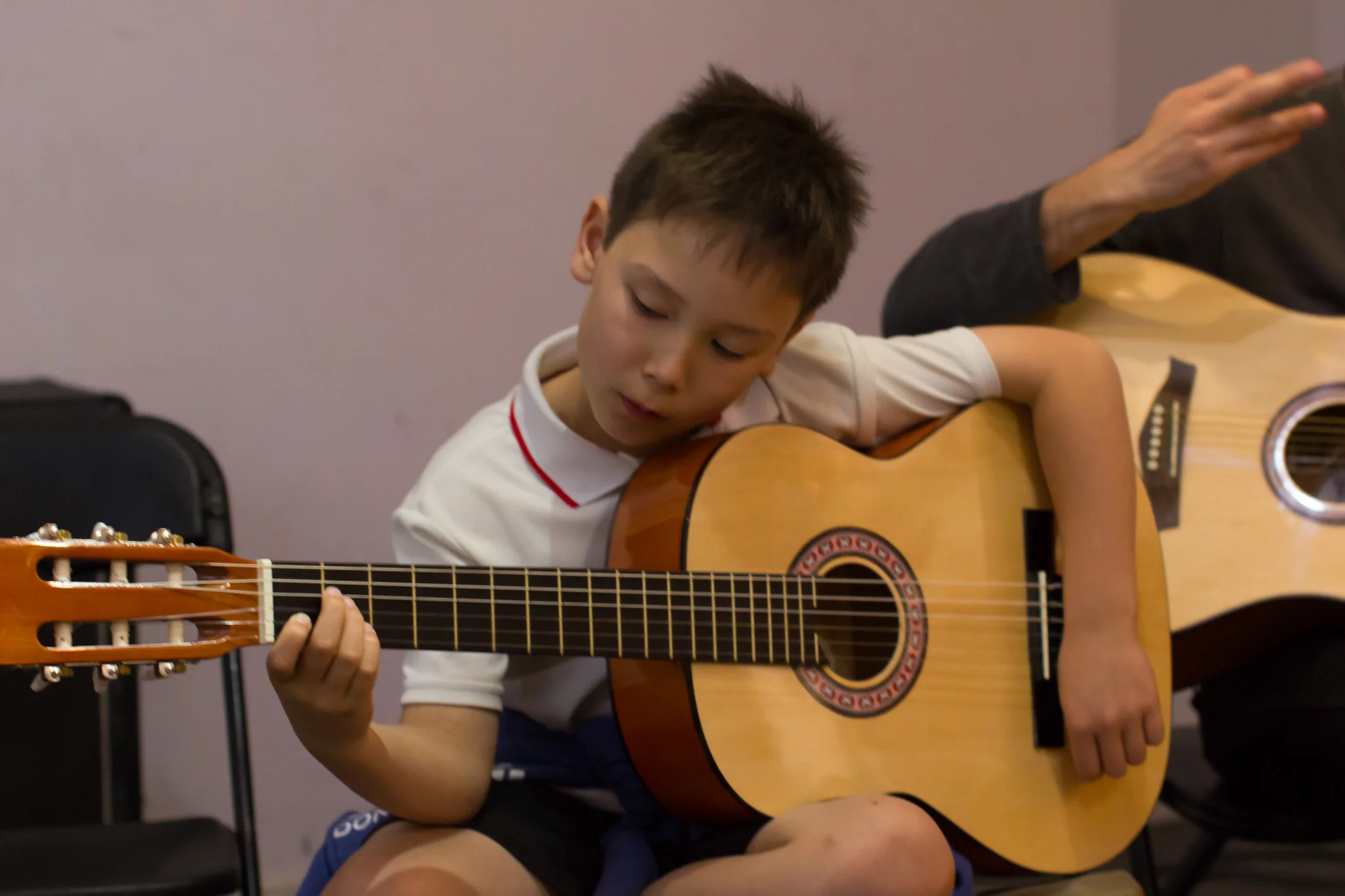 Guitar student Aiden playing It's A Long Way To The Top by AC/DC