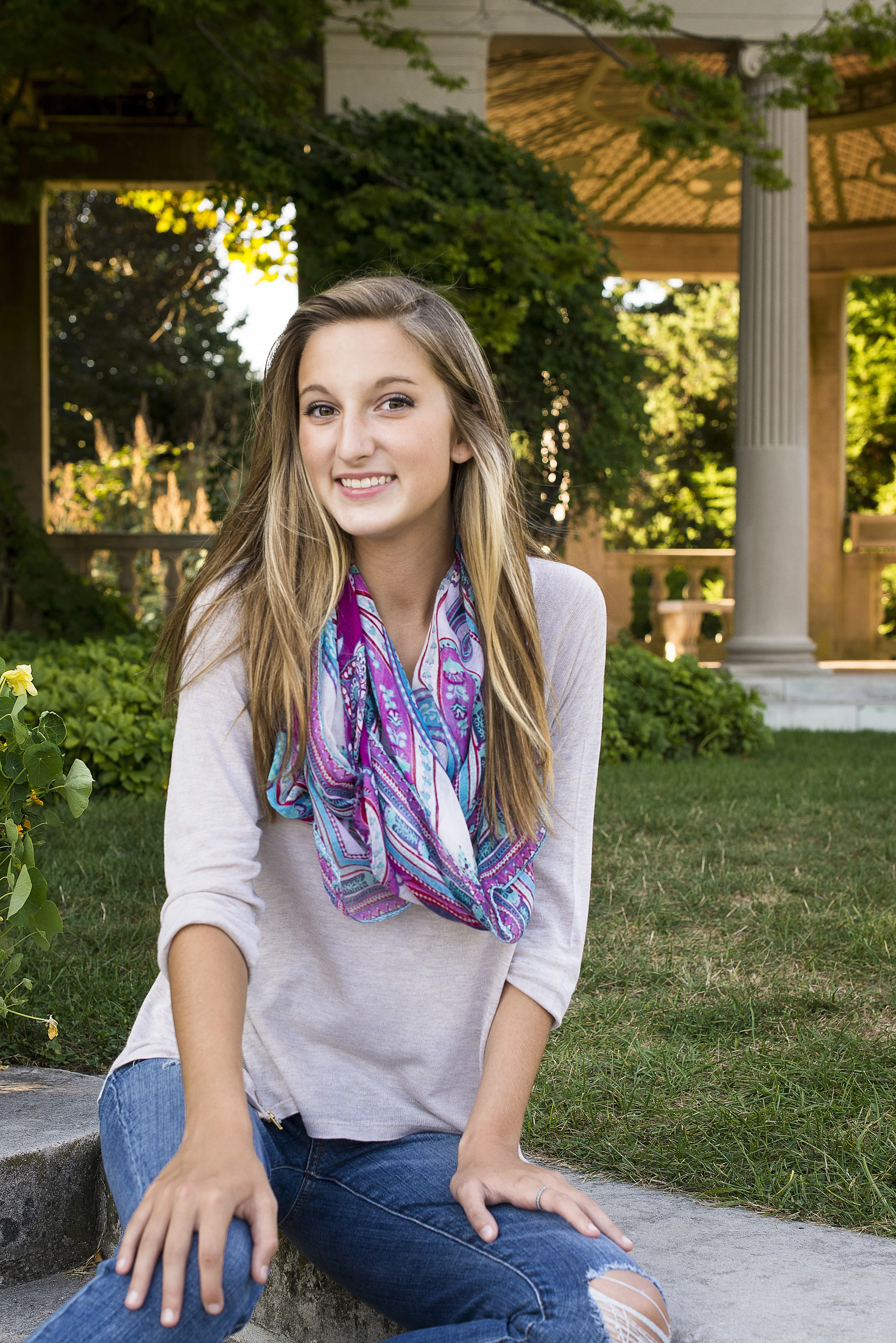 Senior Portrait at Harkness