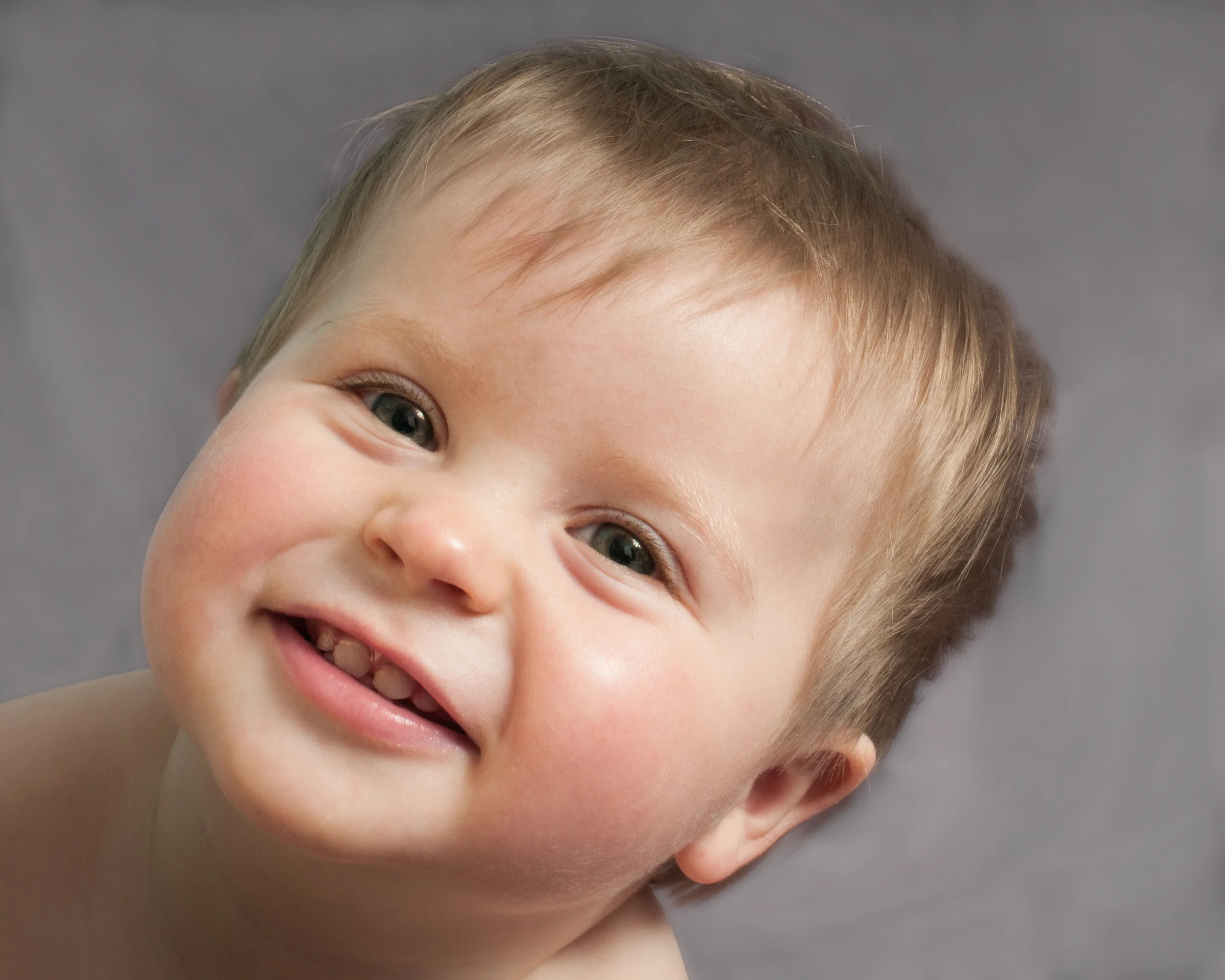 Ten Month Old Baby Portrait