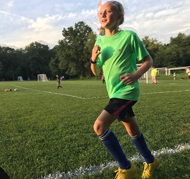 #Soccer training. They are working the players hard. #connecticut