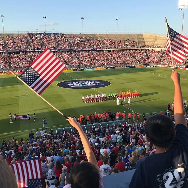 #USWNT VS #austrailia #ton2018 #easthartford #connecticut #womenssoccer #soccer