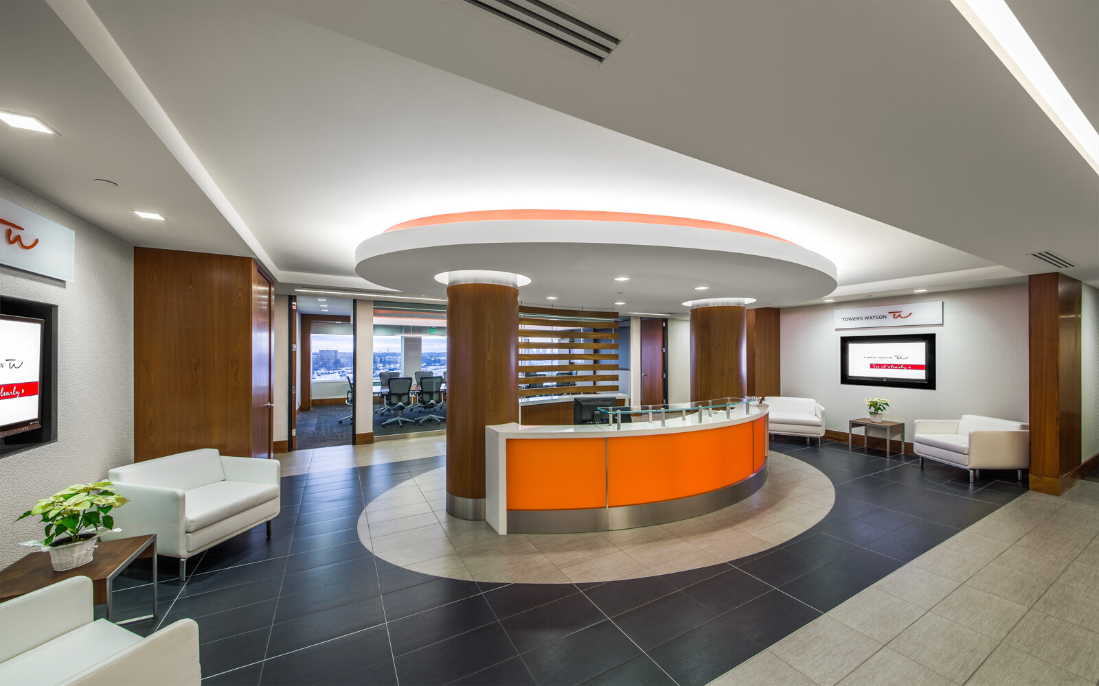 Towers Watson - lobby - side view - Jared Chulski Photography.jpg