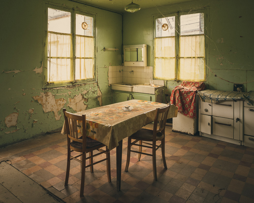 Lieux abandonnés - Beauce - la maison de Daniel - cuisine