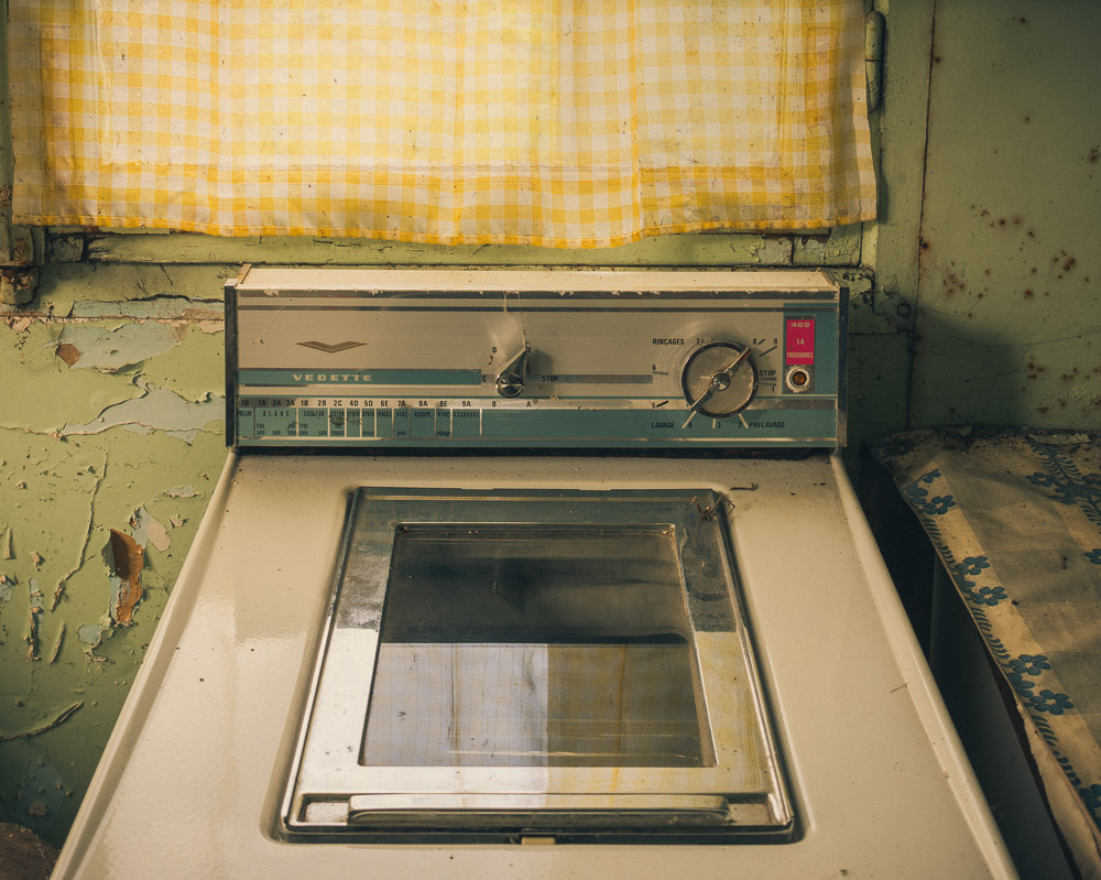 Lieux abandonnés - la maison de Daniel - la machine à laver Vedette