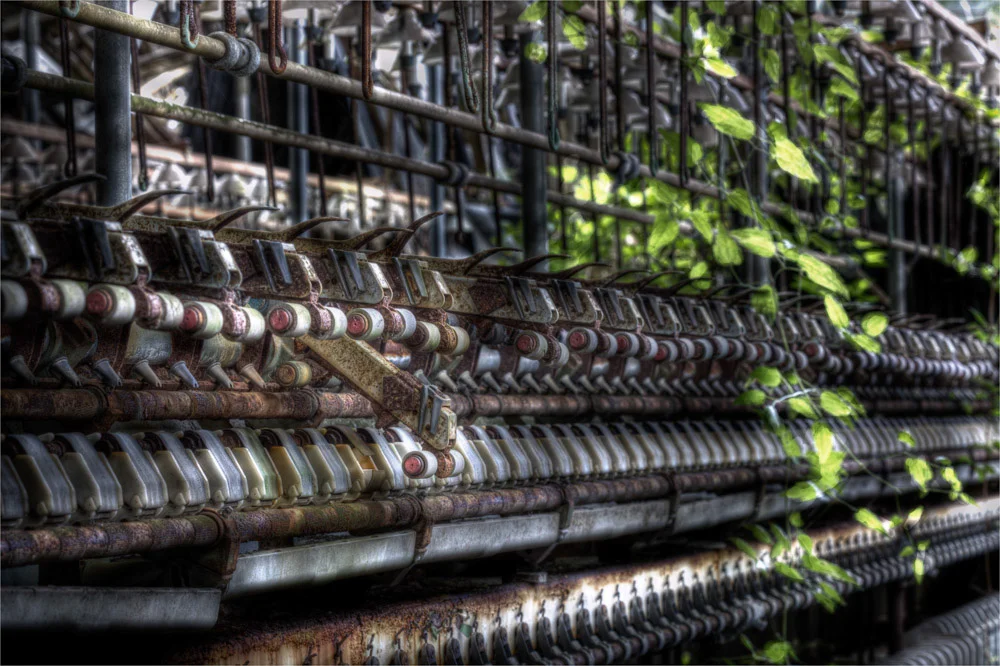 Lieux abandonnés - la filature Badin à Barentin - le doigt cassé