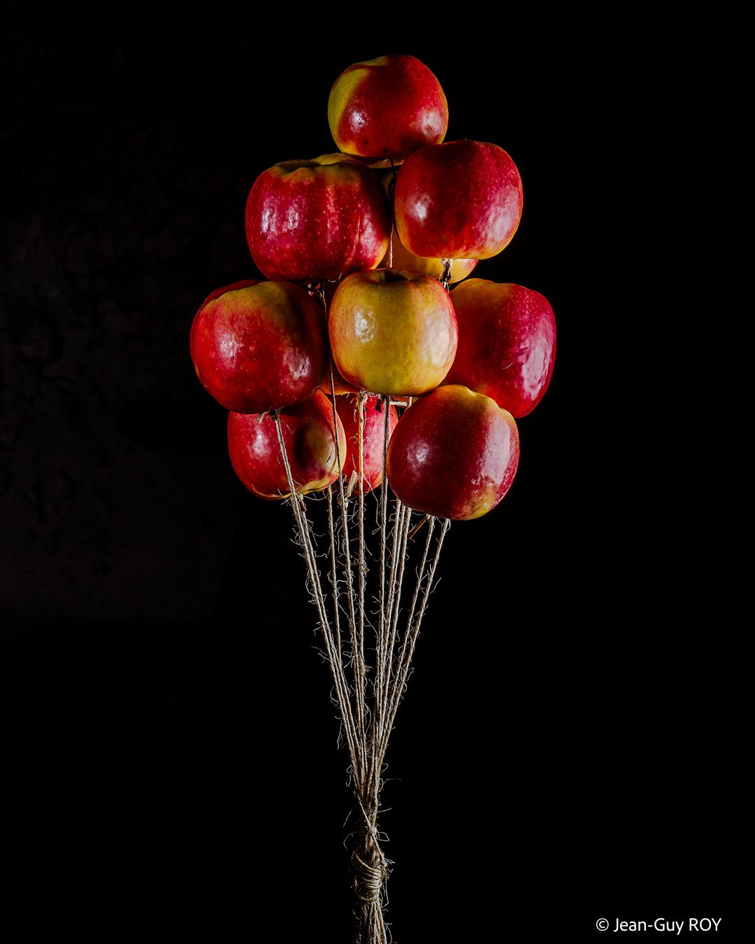 Montgolfière de pommes