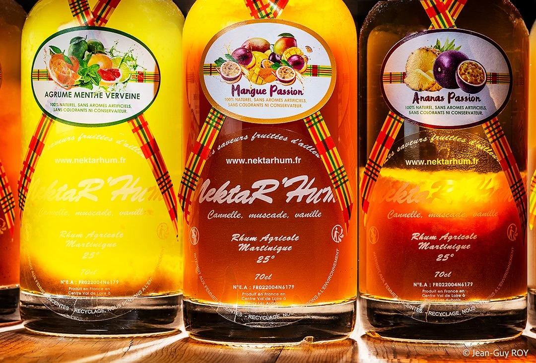 Les couleurs vives et le velouté de la pulpe de fruits