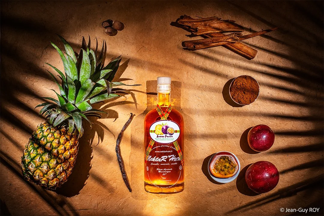 Le duo sucré-acidulé  "Ananas - Fruit de la Passion" 