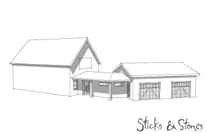 SketchUp Addition Drawing