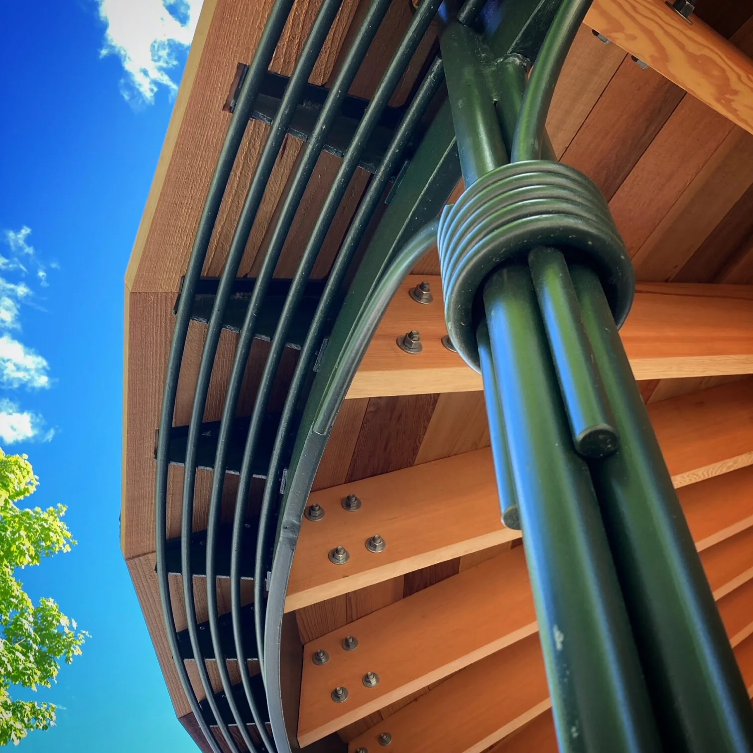 Conical custom gazebo