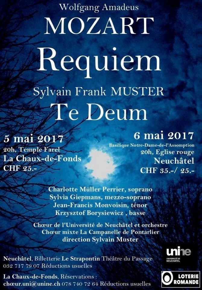 CHOEUR DE L'UNIVERSITÉ DE NEUCHÂTEL