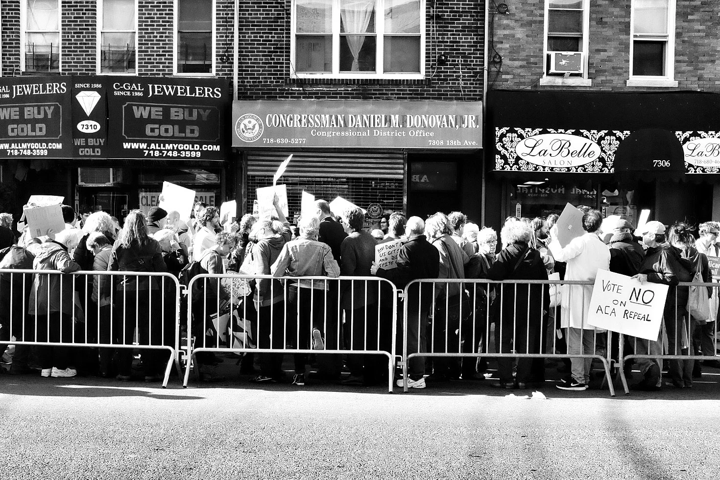 #HealthProfessionals Protest: Rep. Dan Donovan's Office (February 25th, 2017)