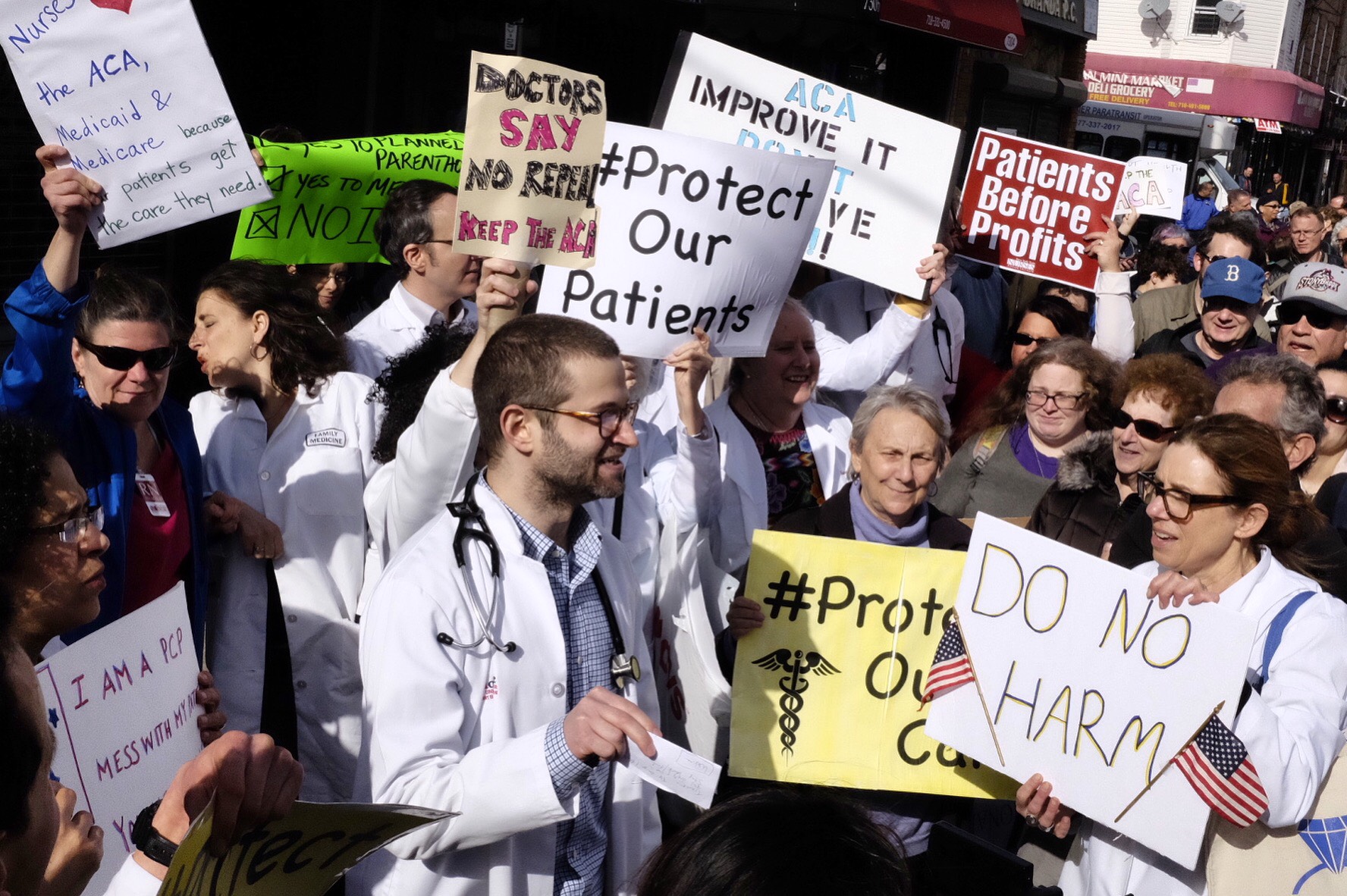 #HealthProfessionals Protest: Rep. Dan Donovan's Office (February 25th, 2017)