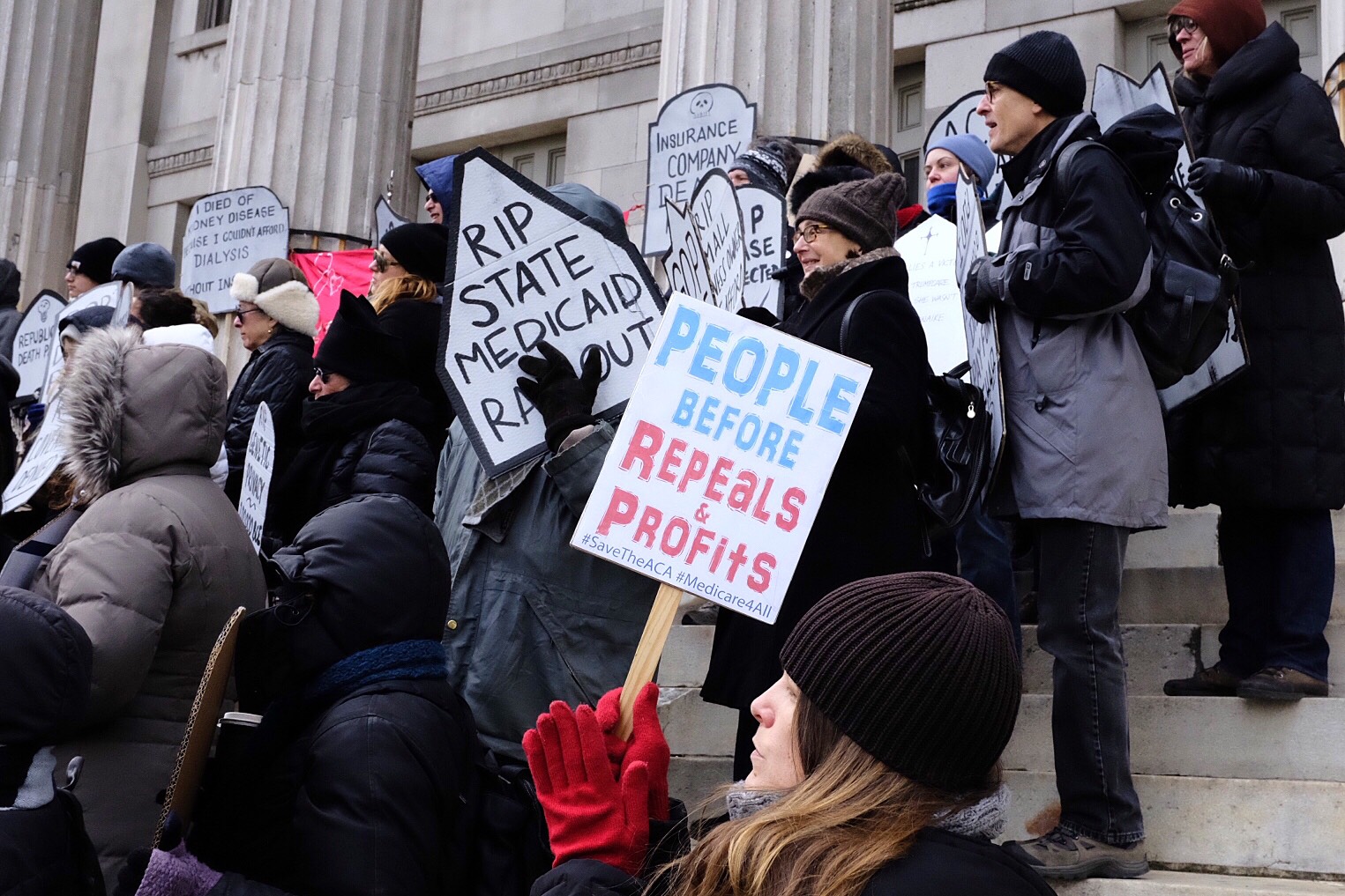 Die-In for ACA: March 11th, 2017