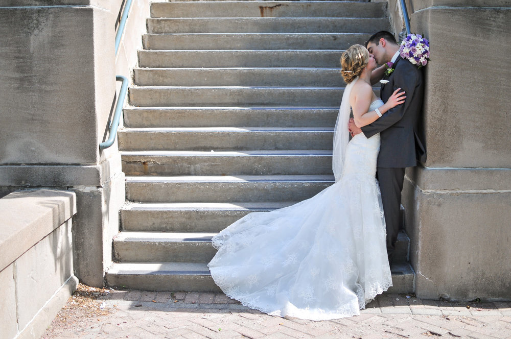 Joliet Union Station wedding pictures