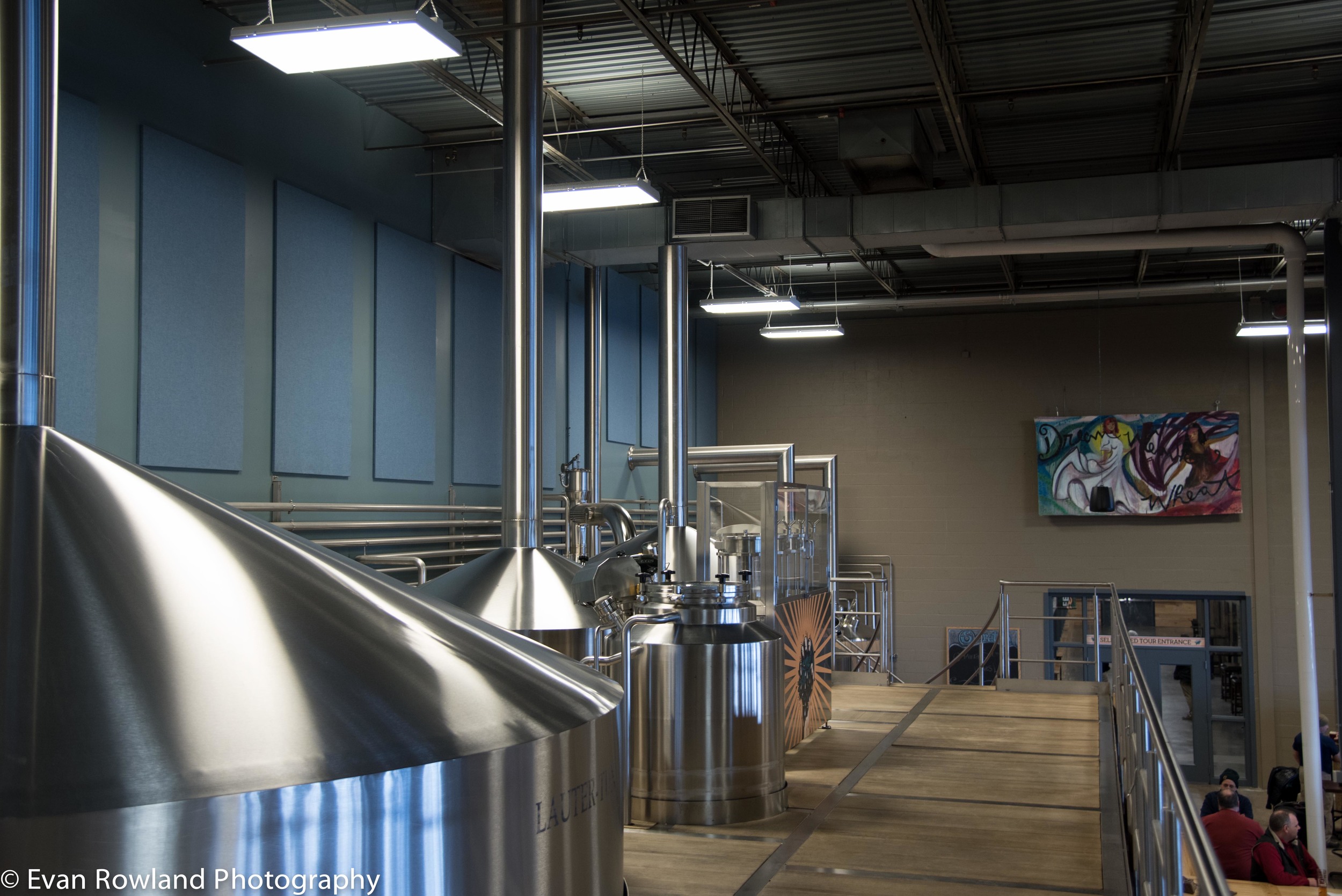 Brew deck with self tour in the background
