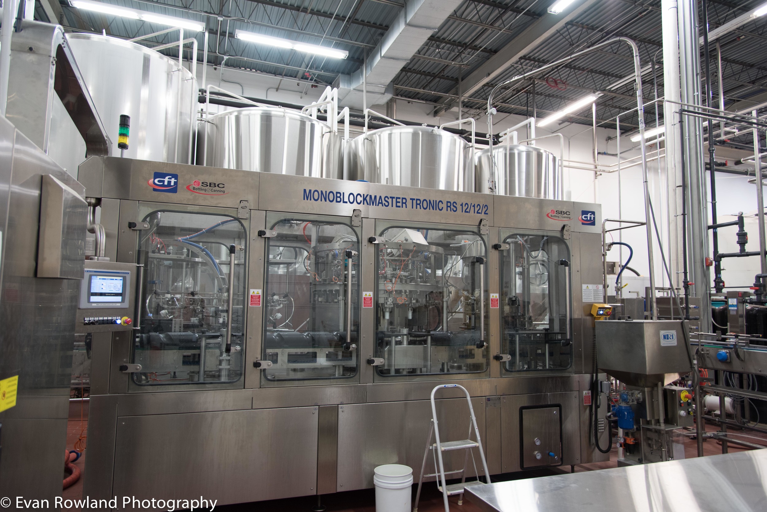 cork and caging line