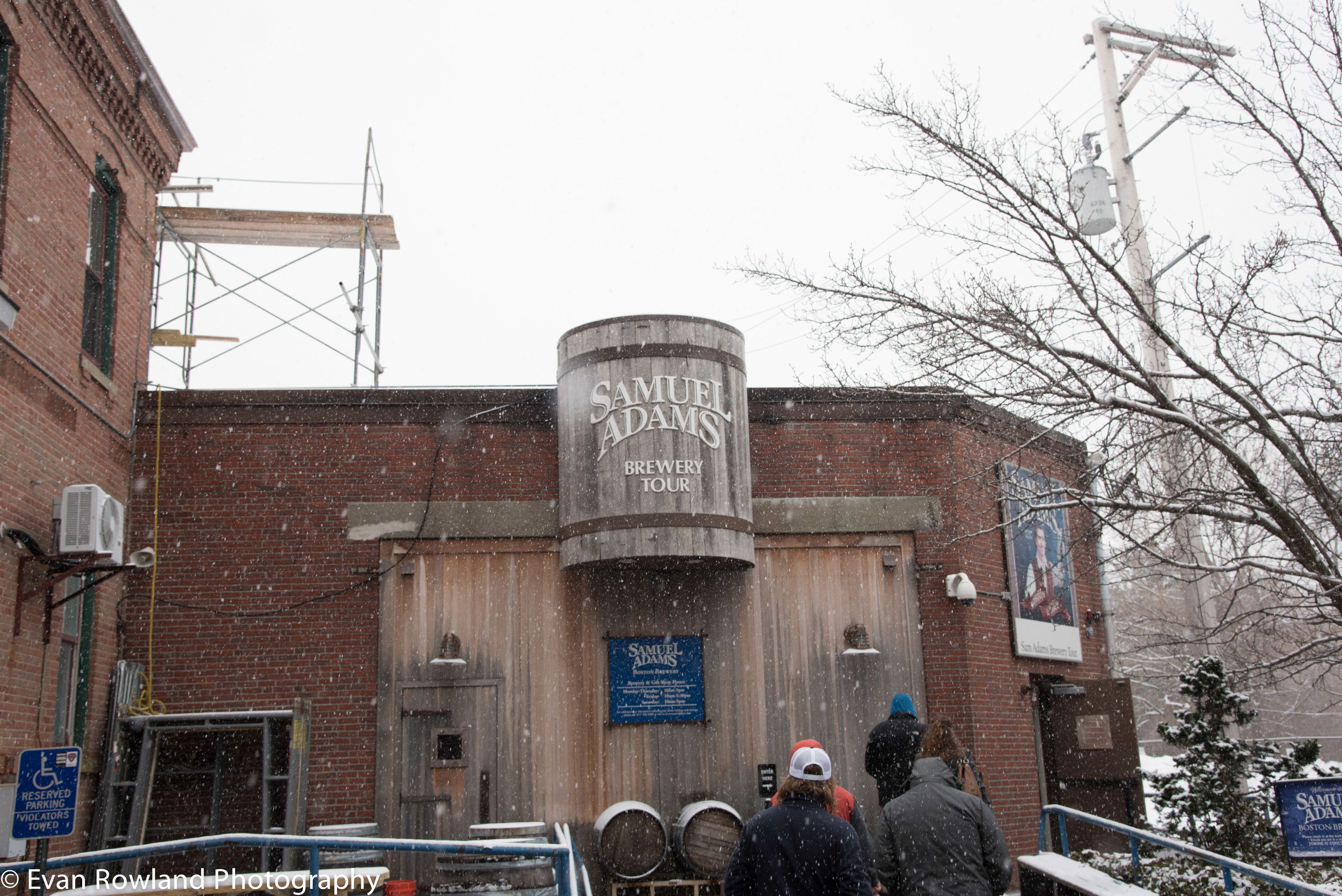 Entrance to Sam Adams tour