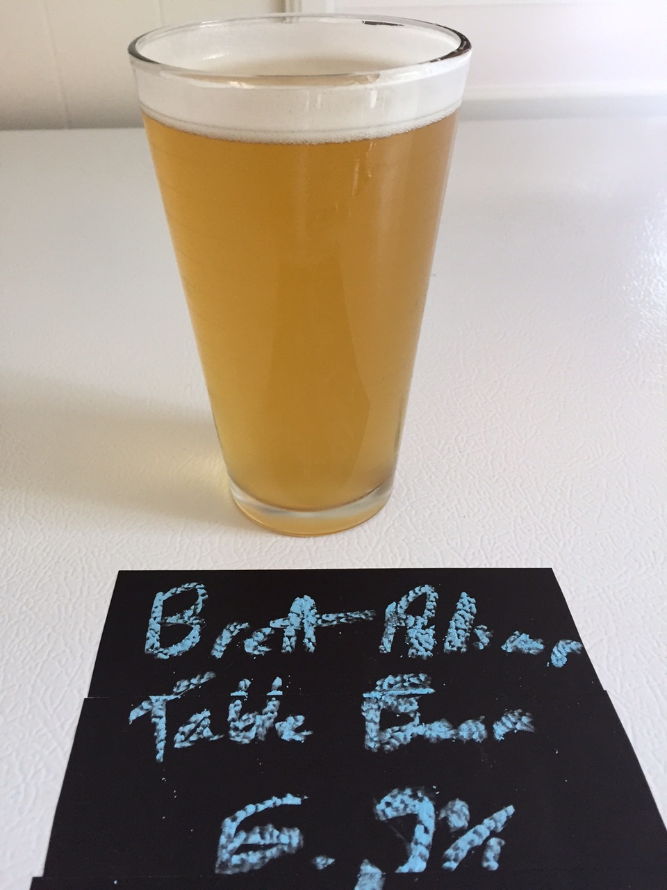 Chalkboard tape label