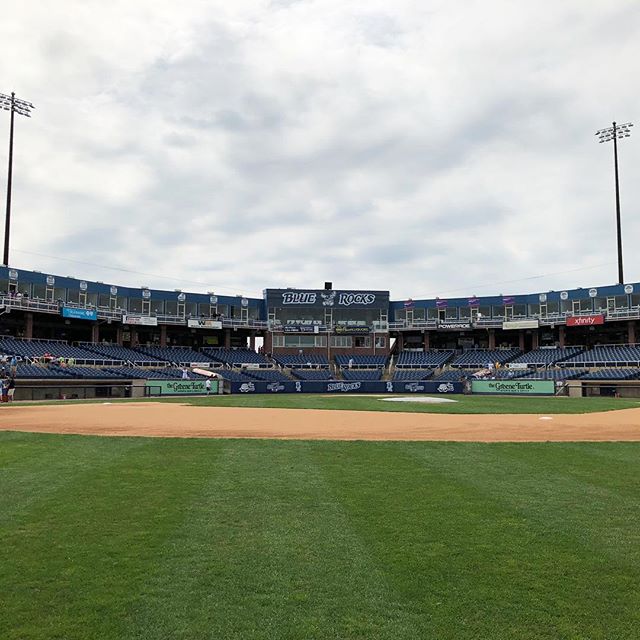 Wilmington Blue Rocks Game today ⚾️ @wilmbluerocks