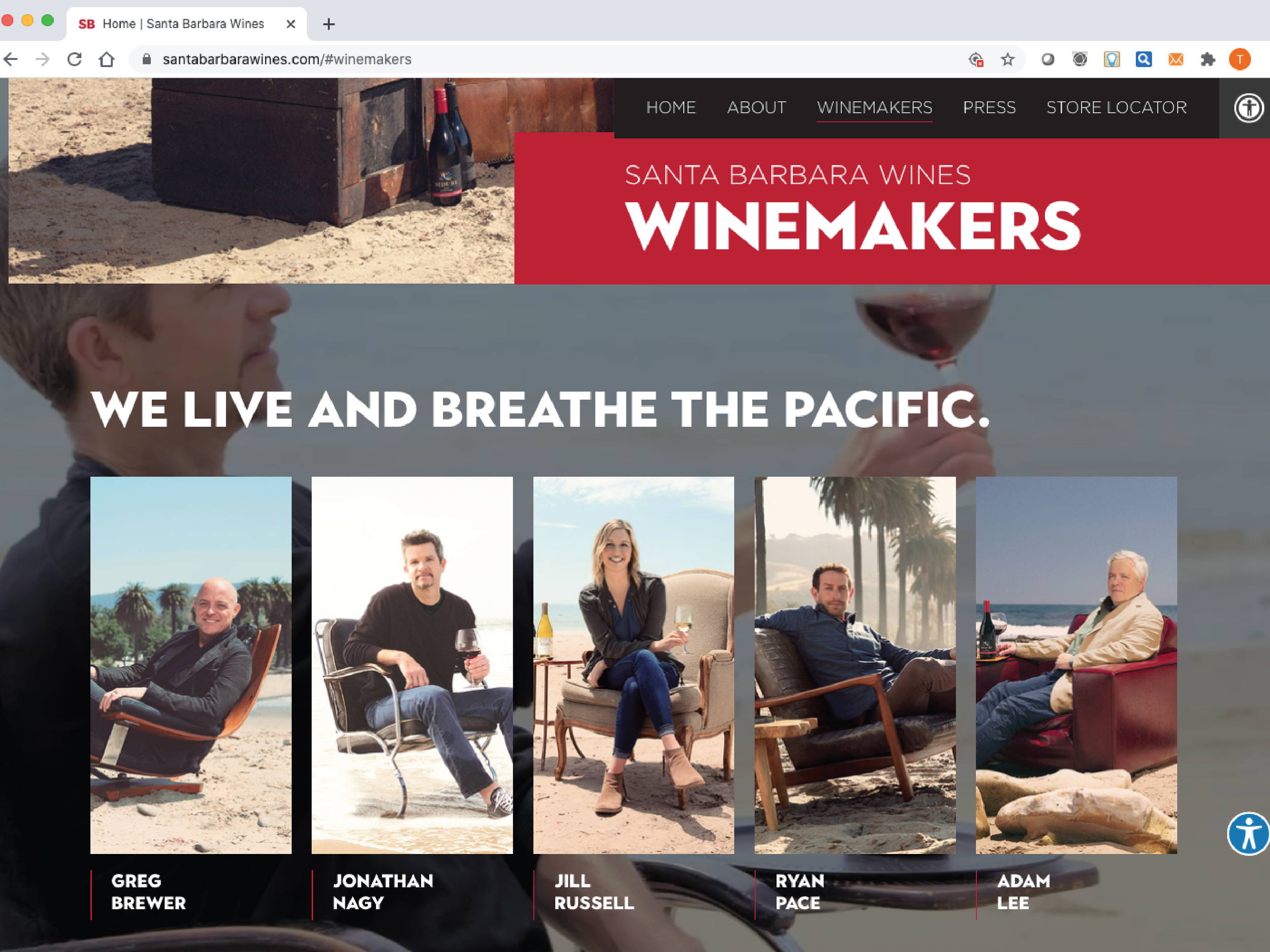 The Next Wave microsite