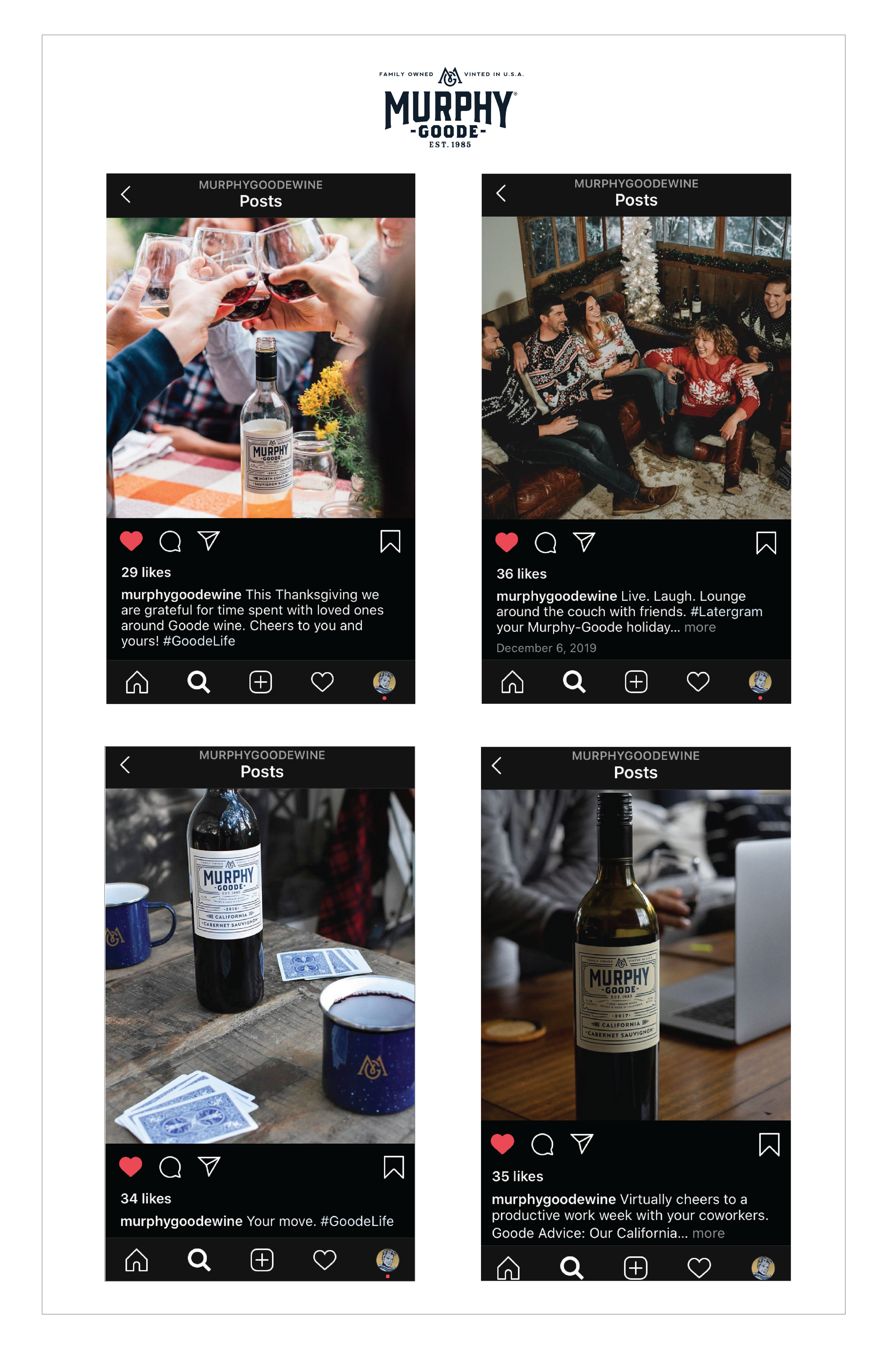 Murphy-Goode Social Media Posts