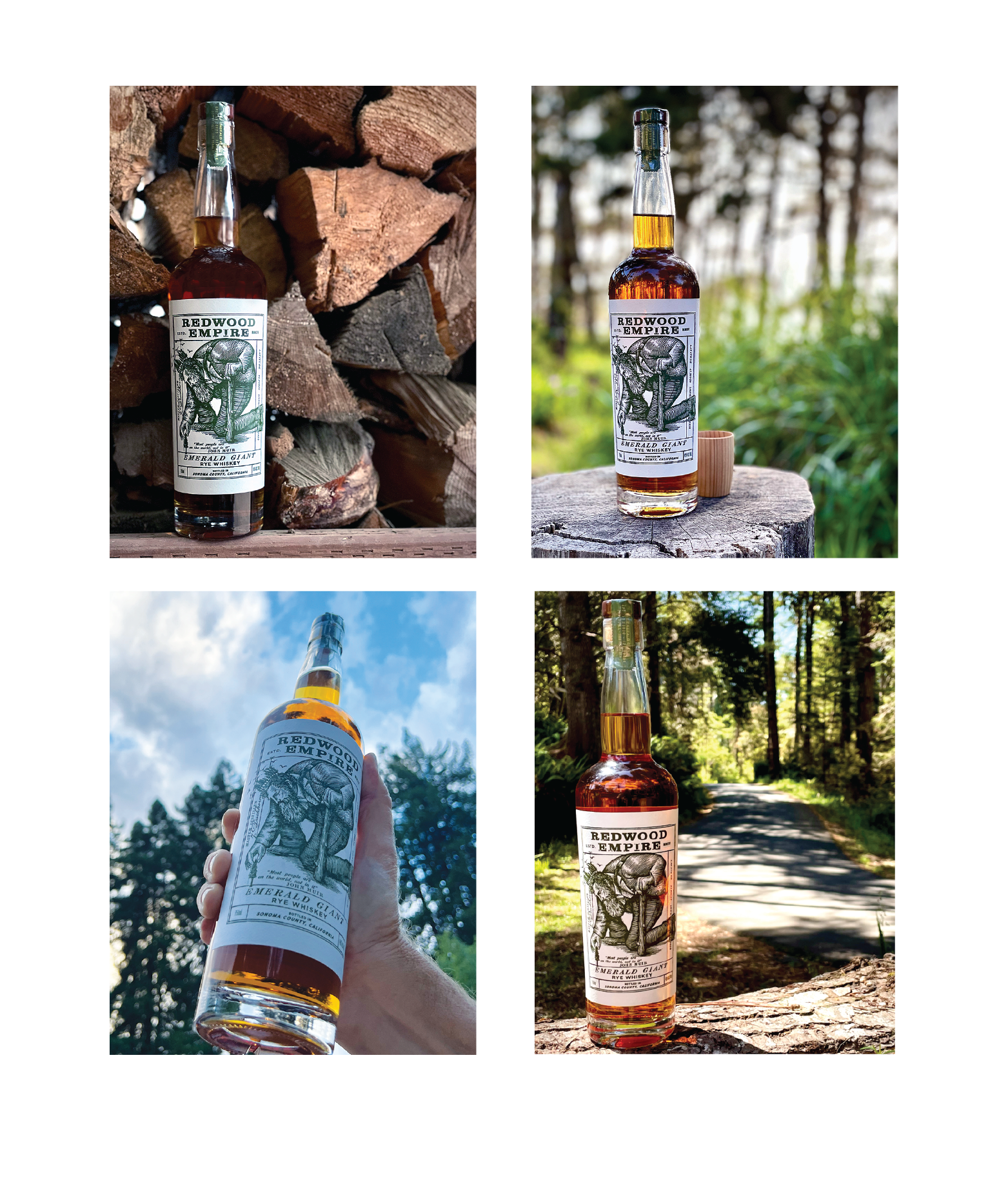 Redwood Empire Whiskey · Social Media Images