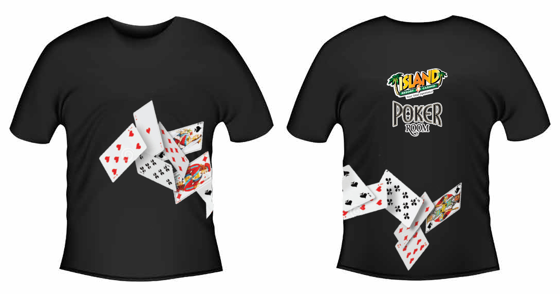 Poker t-shirt design
