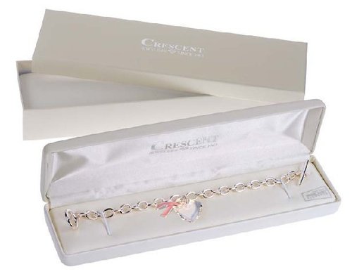 2. Swarovski Crystal Charm Bracelet