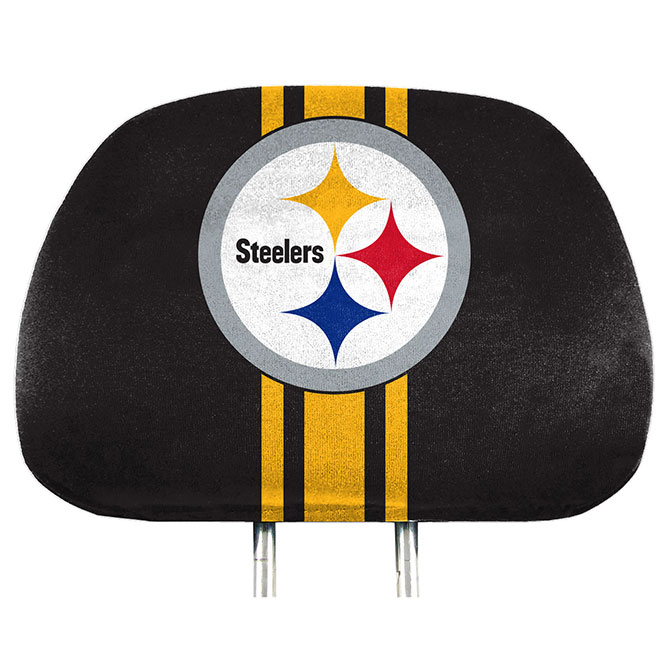 full print headrest cover