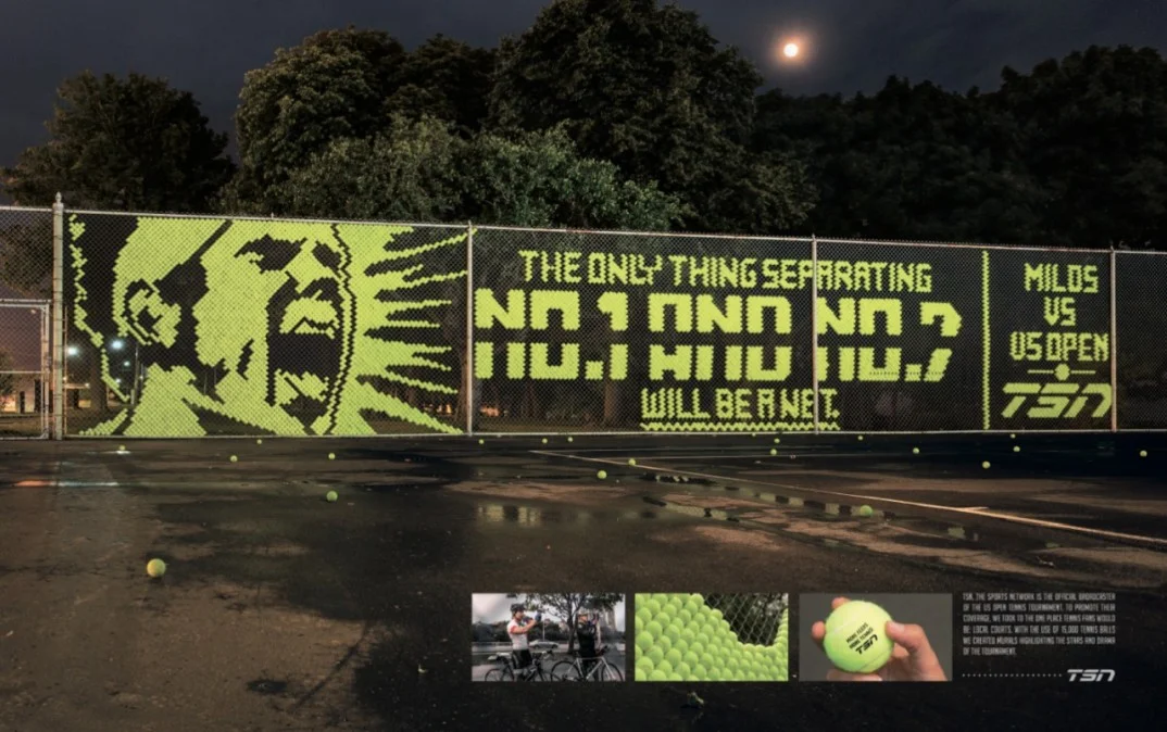 The only thing separating No.1 and No.7 will be a net. (feat. Milos Raonic)