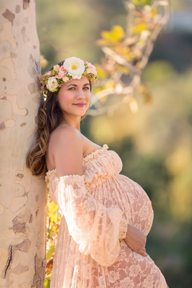Beautiful mother to be