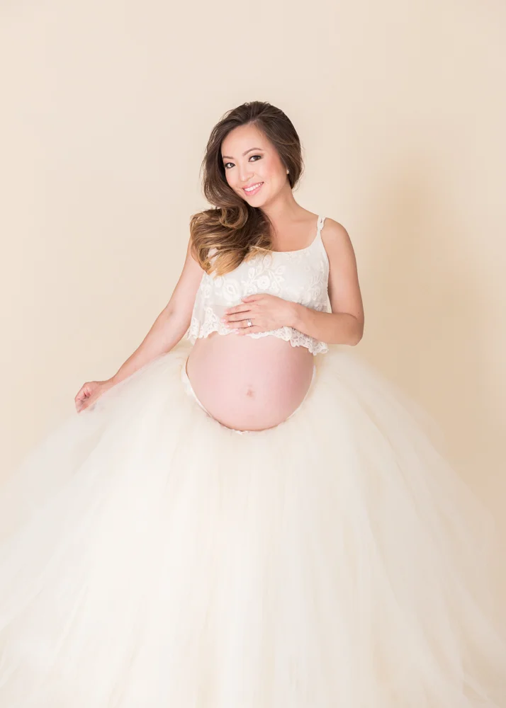 Beautiful mother to be