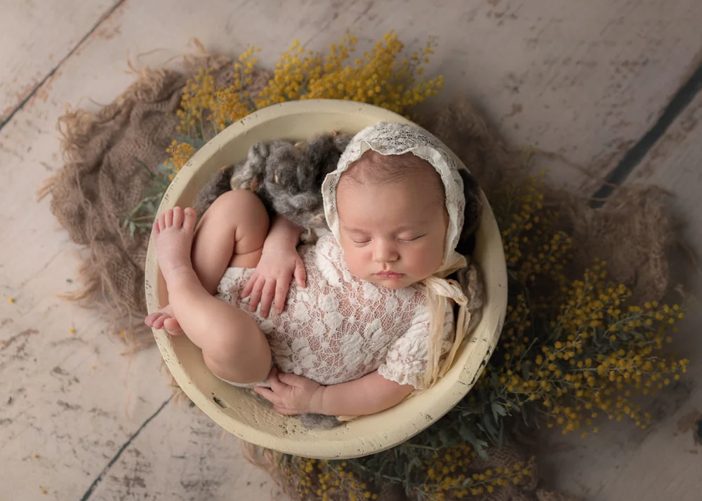 Los Angeles Fine Art Newborn Photography 