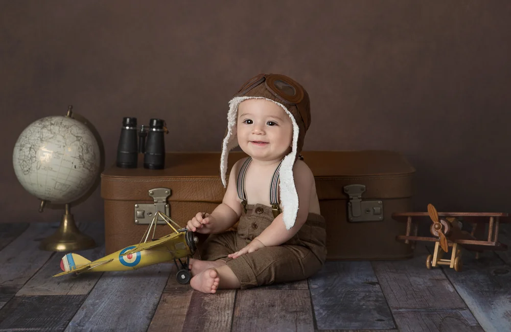 Little cute pilot in my Los Angeles studio