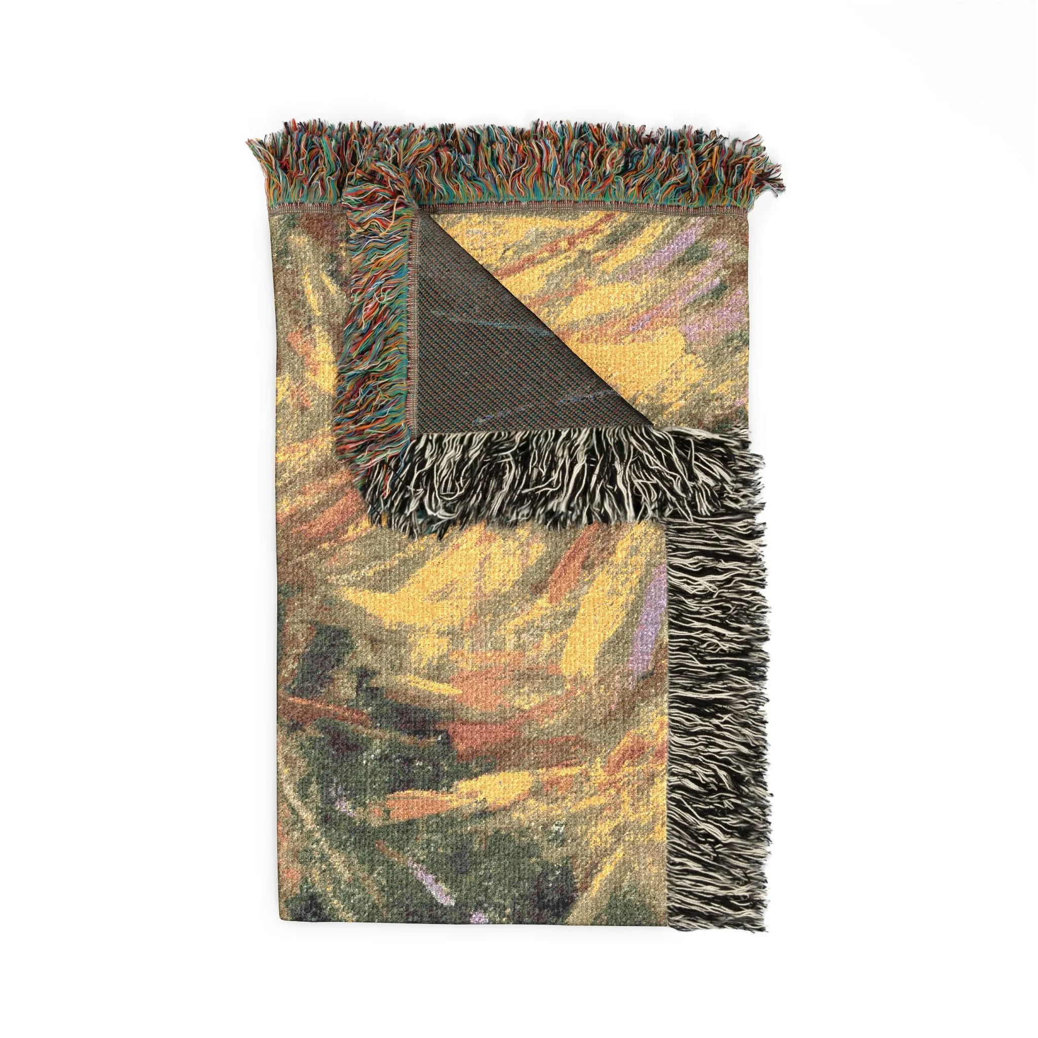 'Something Gold Can Stay' Woven Blanket
