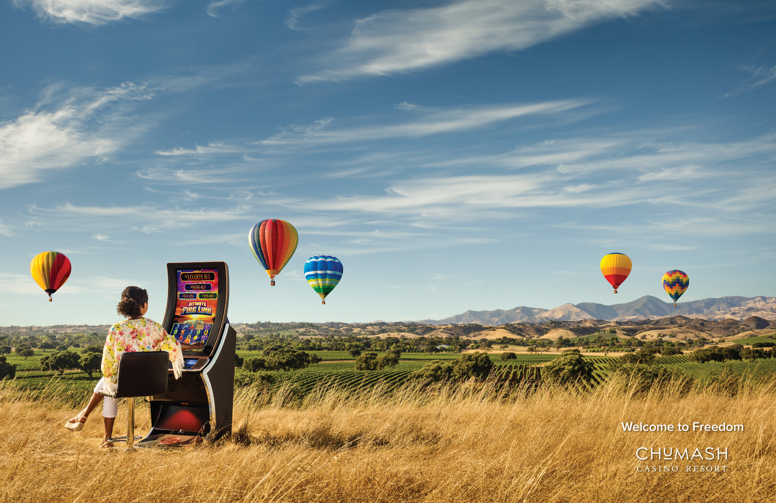 Chumash Balloons Print