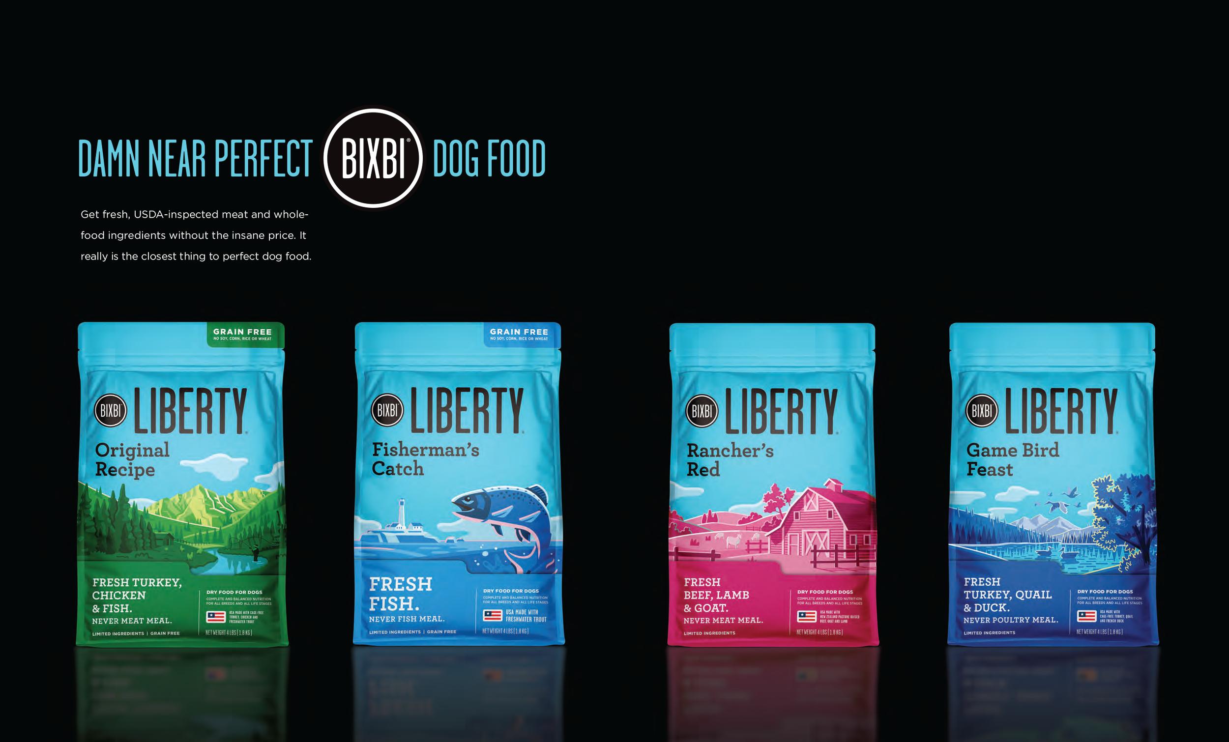 BIXBI Dog Food "Products"