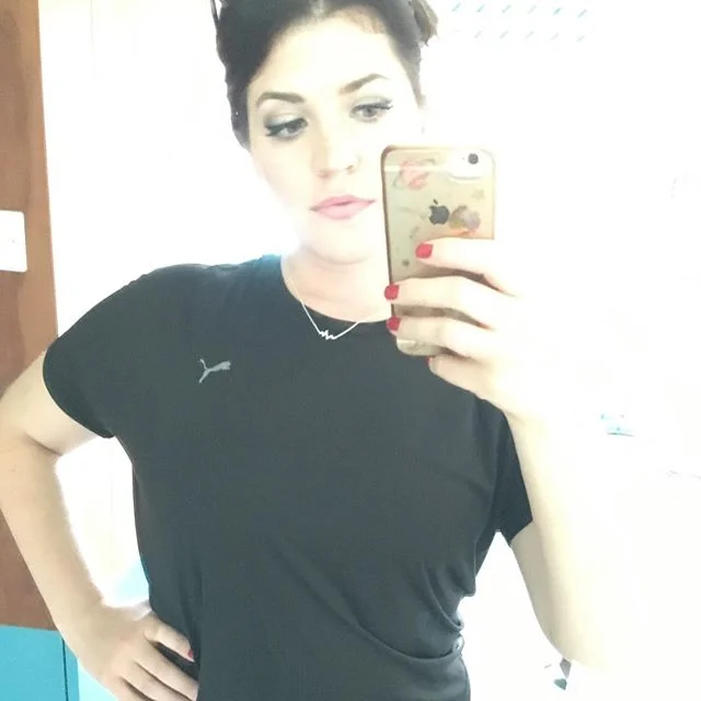 Never feeling as glam as a post audition workout.
#nofilterselfie #allthemakeup #pincurlswithmypumas #operasingersofinstagram
