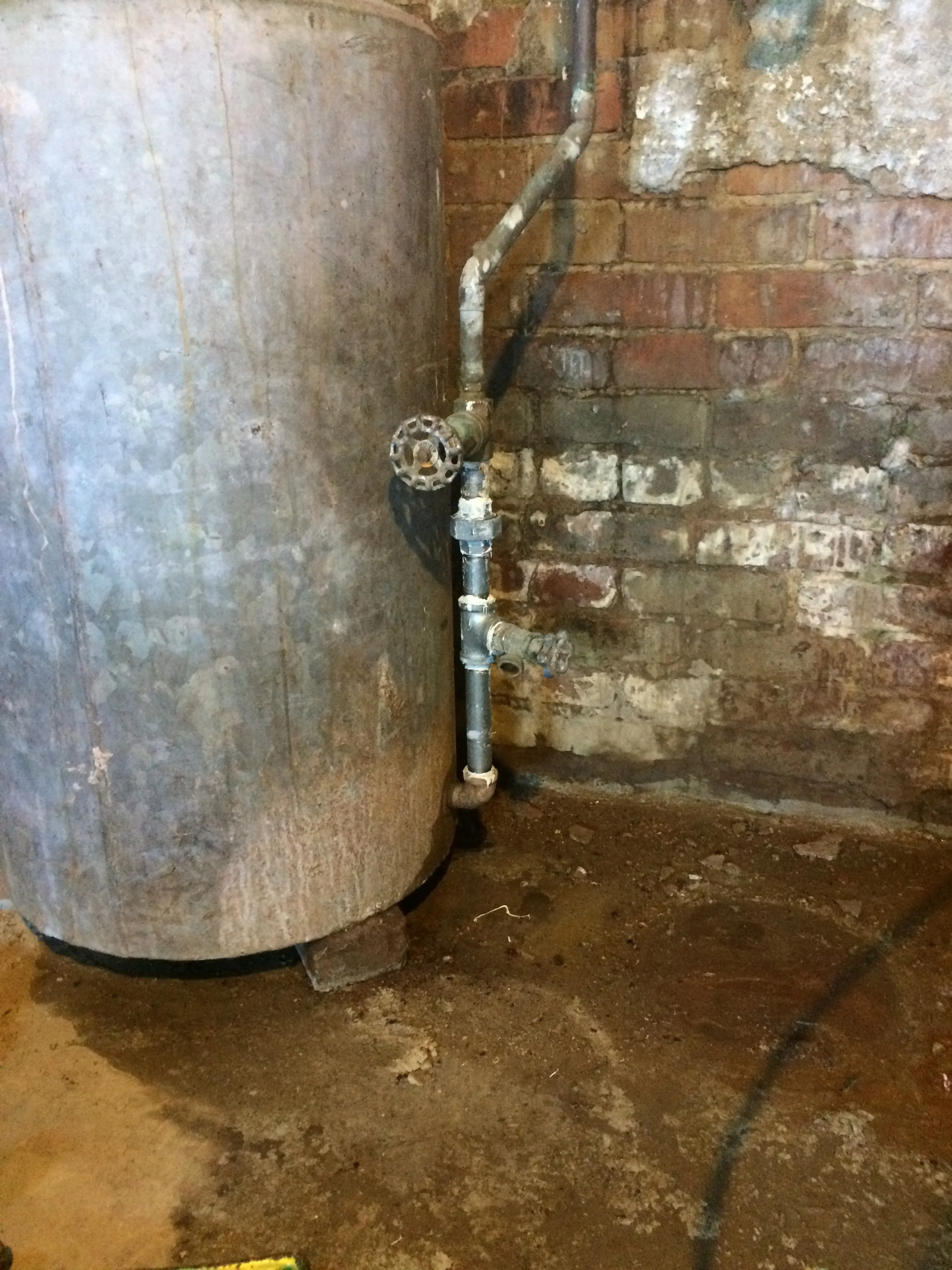 Complete and leak-free. And yes, I did wipe off the excess pipe dope after I took the picture.
