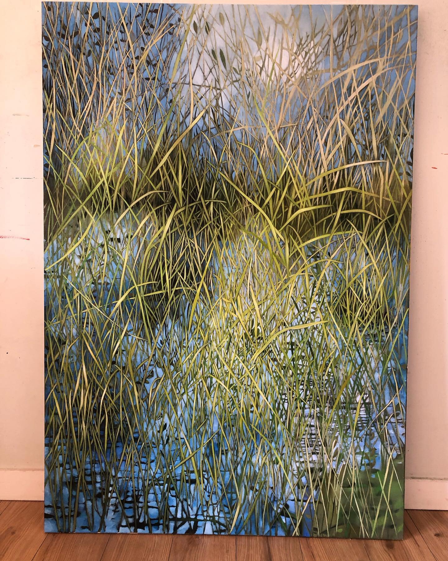 A bit more to go&hellip;
#progresspic #wip
.
.
.
.
.
36&rdquo;x600
#oiloncanvas 
.
.
.
.
.
.
#vancouverislandartist #abstractpainting #spring #art #design #vancouver #victoria #nanaimo #artcollector #interiordesign