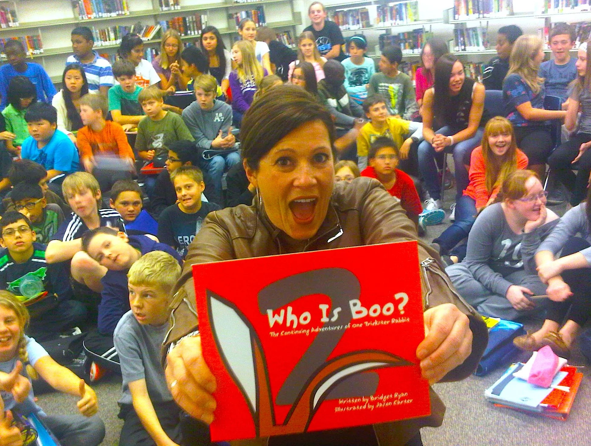 Book Reading McKee Elementary School, May 2014